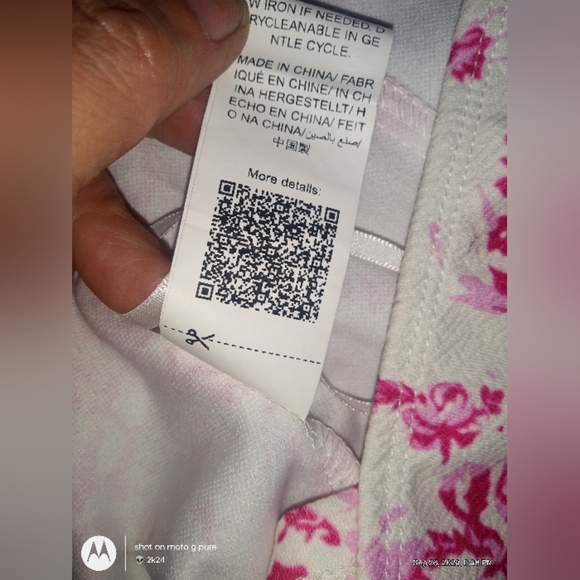 SHEIN Pink floral corset tube top sz Small - Picture 5 of 9